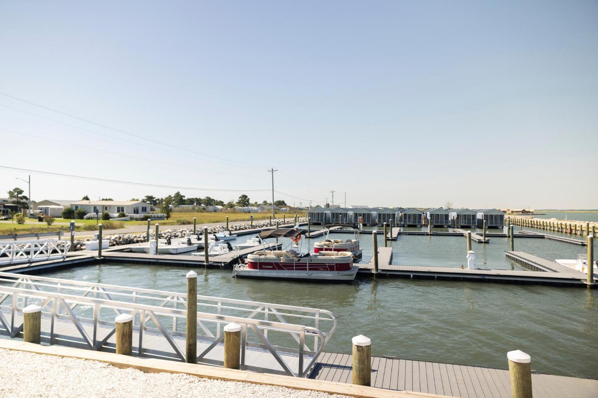 Blufin Bungalows & Marina Chincoteague Luaran gambar