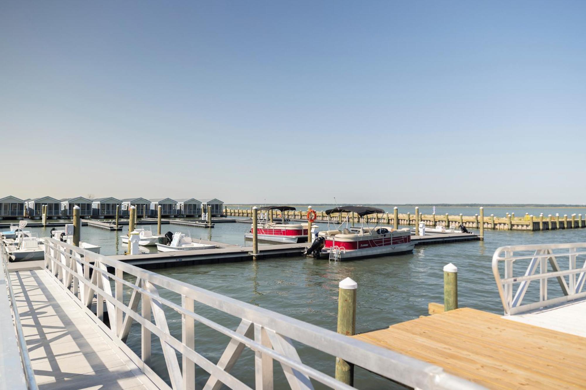 Blufin Bungalows & Marina Chincoteague Luaran gambar