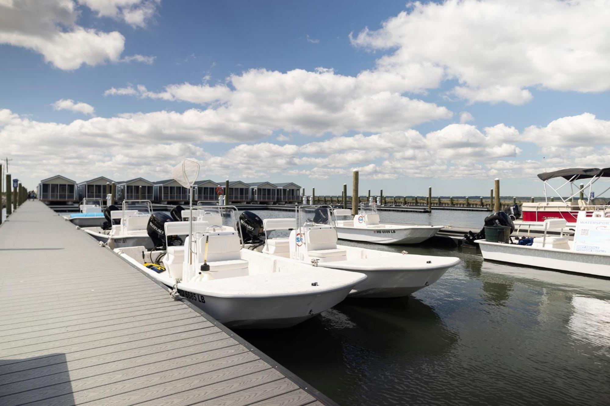 Blufin Bungalows & Marina Chincoteague Luaran gambar